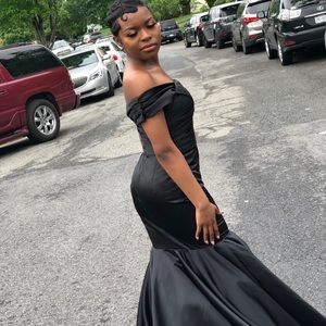 Black Prom Dress (Worn Once)